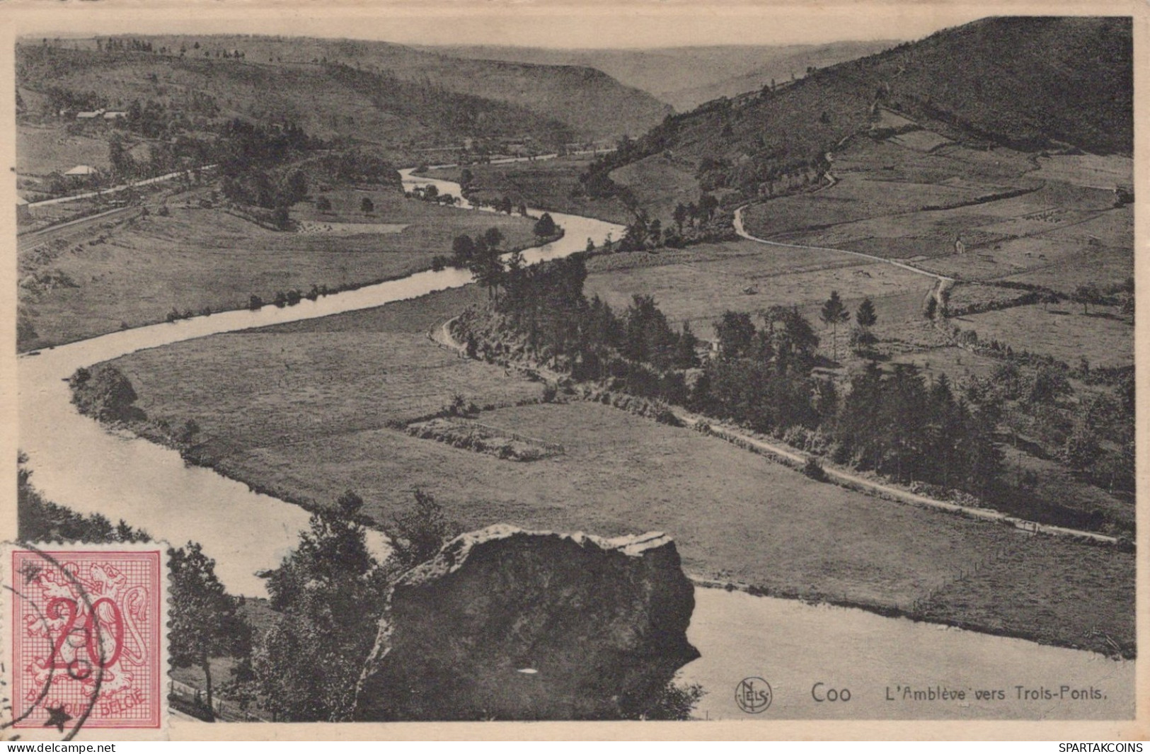 BELGIEN COO WASSERFALL Provinz Lüttich (Liège) Postkarte CPA #PAD064.DE - Stavelot