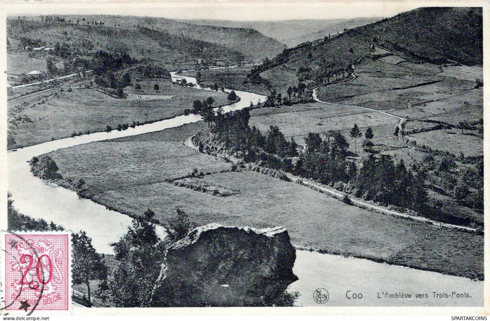 BELGIEN COO WASSERFALL Provinz Lüttich (Liège) Postkarte CPA #PAD064.DE - Stavelot