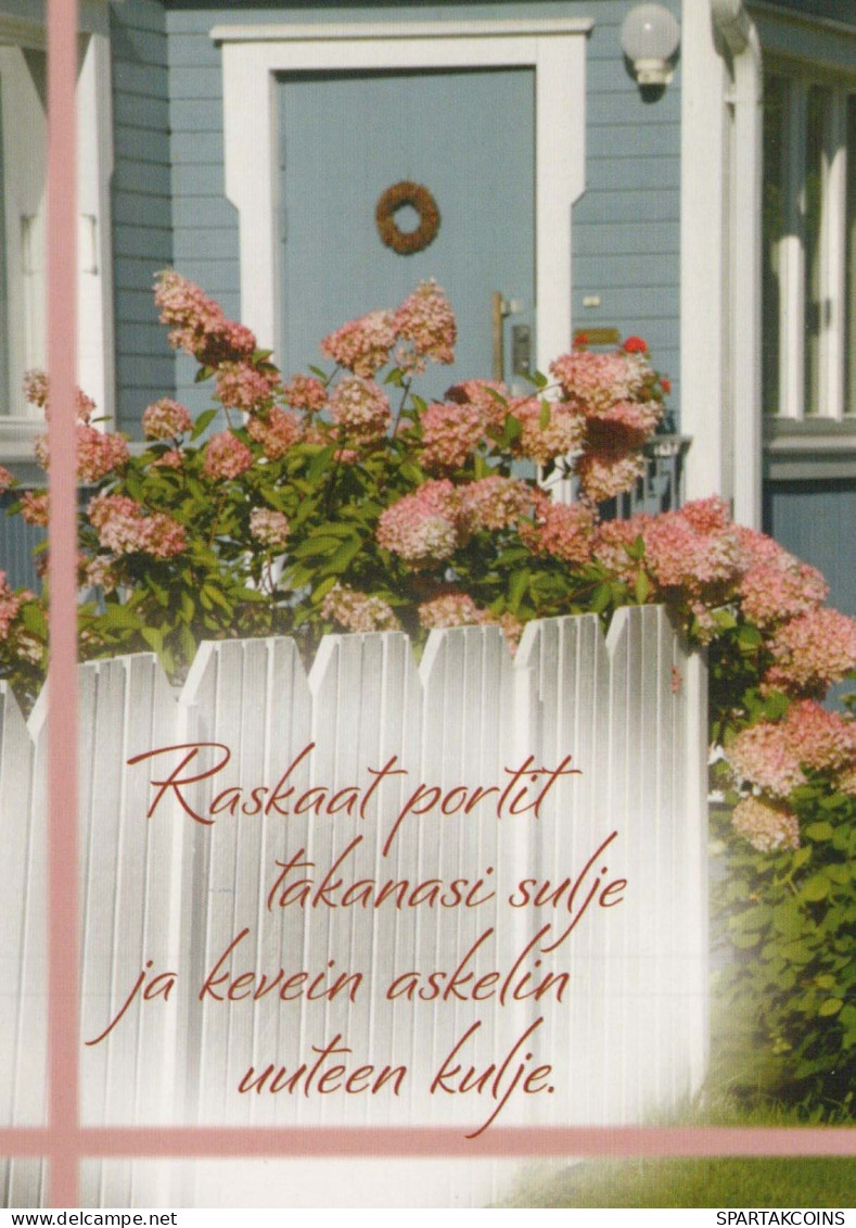 FLOWERS Vintage Ansichtskarte Postkarte CPSM #PBZ662.DE - Blumen