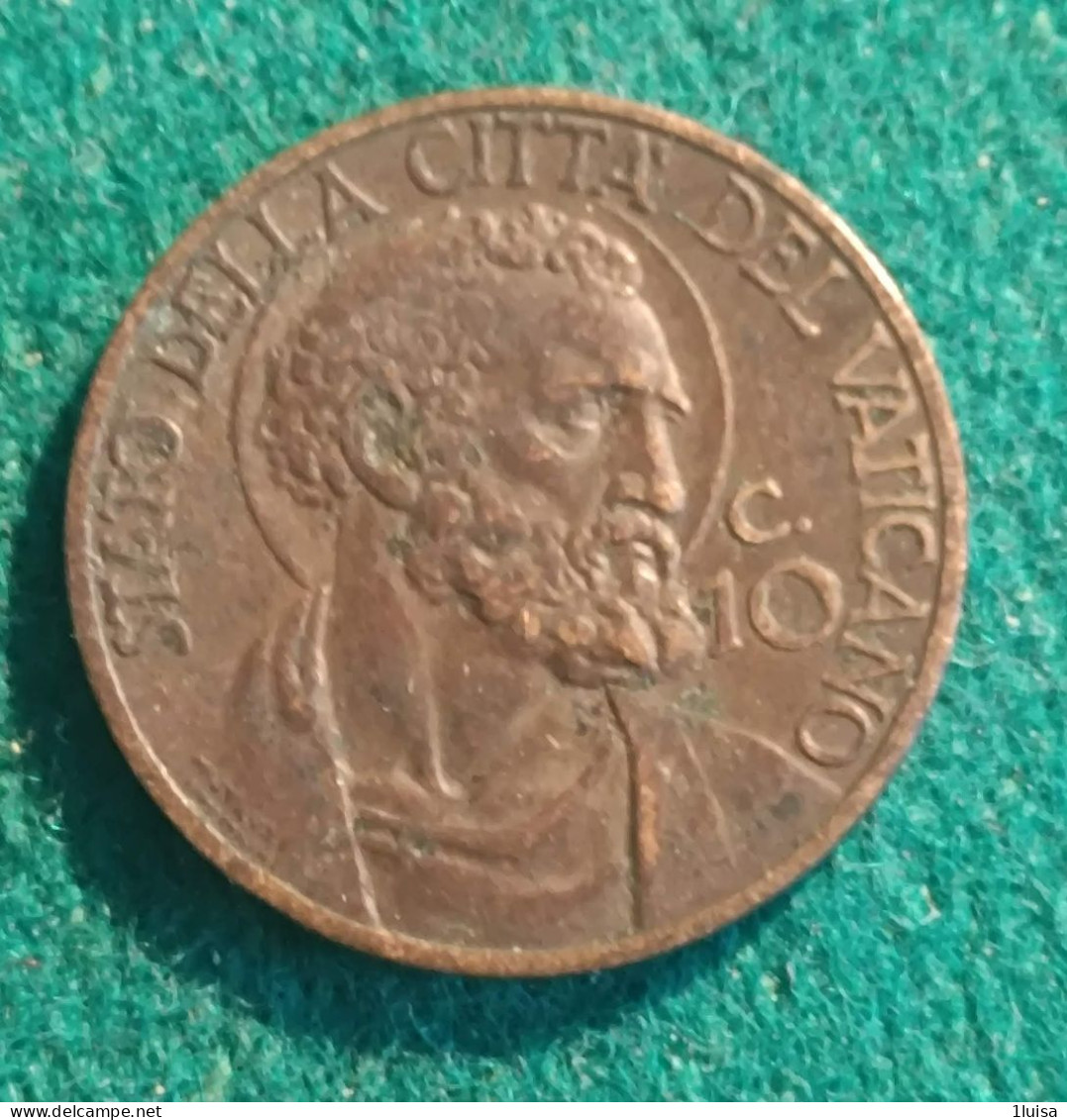 Vaticano 10 Cent 1931 - Vaticano (Ciudad Del)