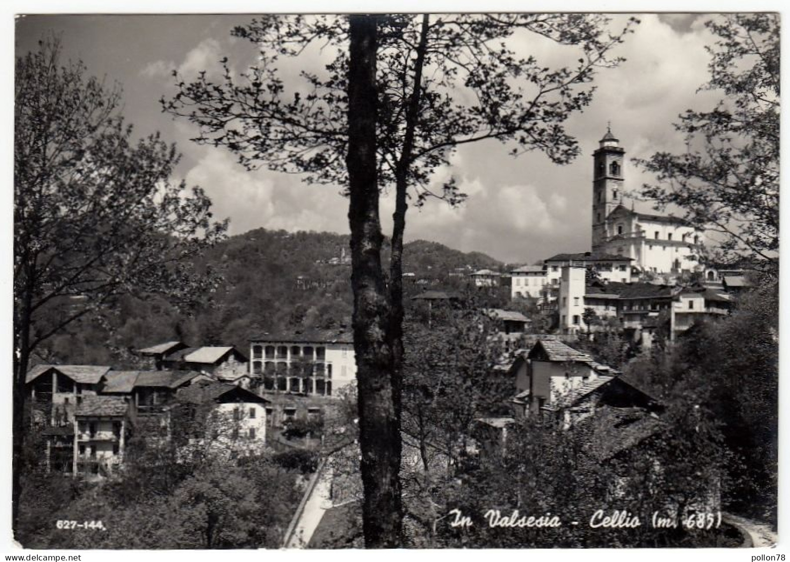 IN VALSESIA - CELLIO - VERCELLI - 1958 - Vercelli