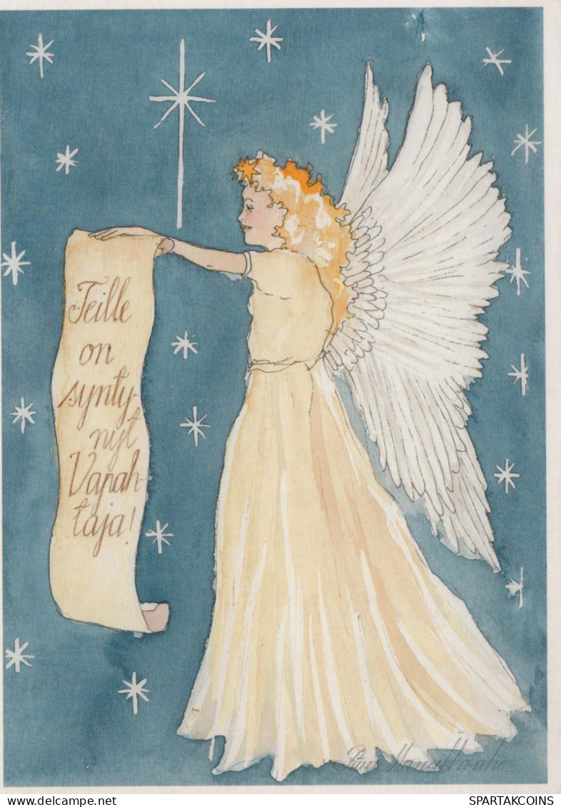ENGEL Weihnachten Vintage Ansichtskarte Postkarte CPSM #PBP587.DE - Angels