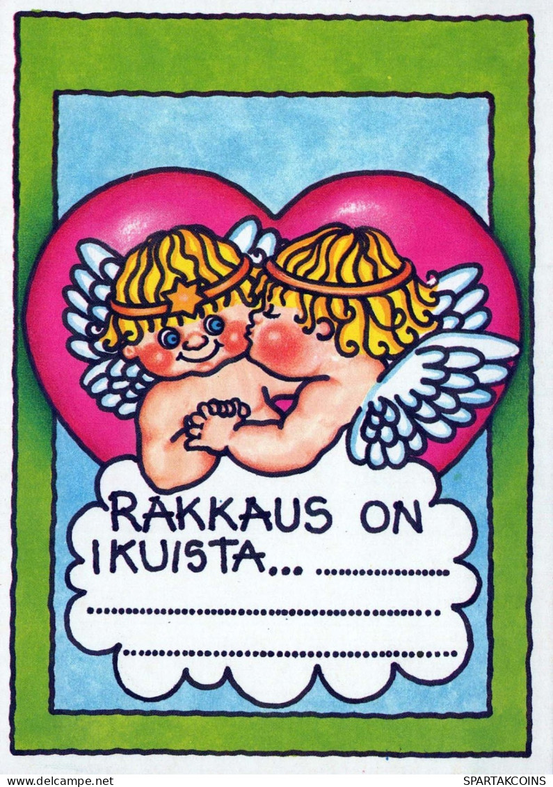 ENGEL Weihnachten Vintage Ansichtskarte Postkarte CPSM #PBP271.DE - Anges