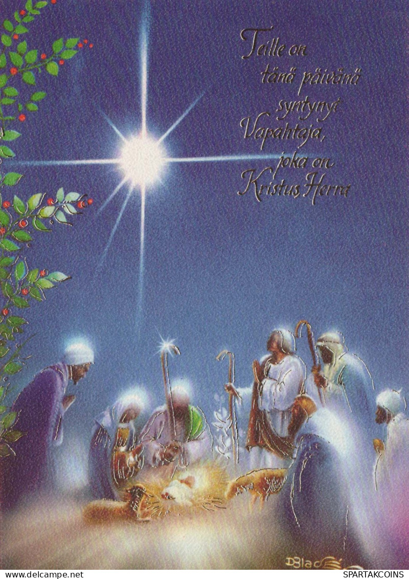SAINTS Jesuskind Christentum Religion Vintage Ansichtskarte Postkarte CPSM #PBP906.DE - Autres & Non Classés
