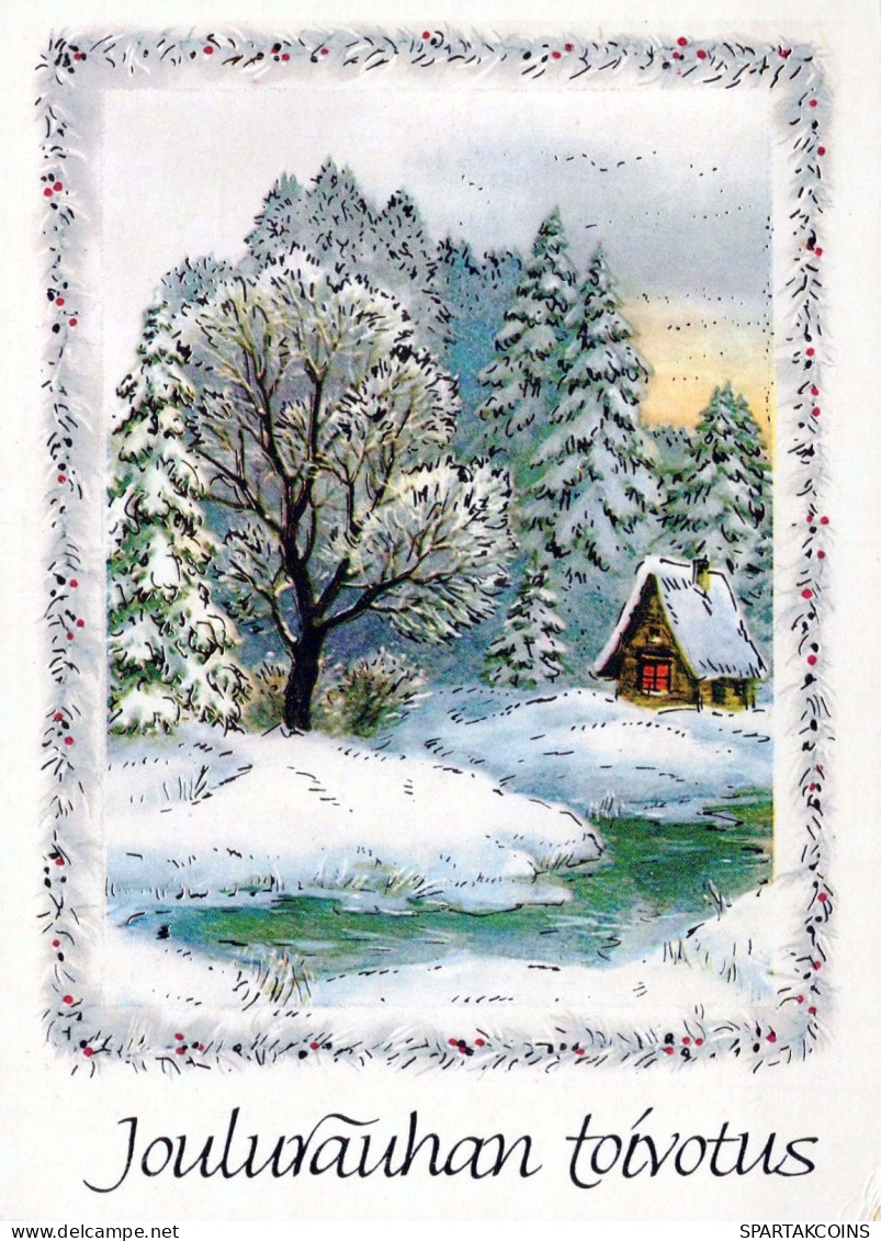Neujahr Weihnachten Vintage Ansichtskarte Postkarte CPSM #PBN278.DE - Nouvel An