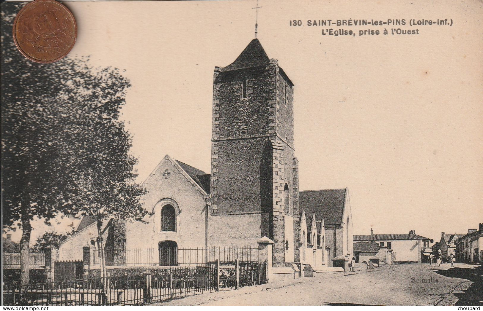 44 - Carte Postale Ancienne De Saint Brévin Les Pins   L'Eglise - Saint-Brevin-les-Pins