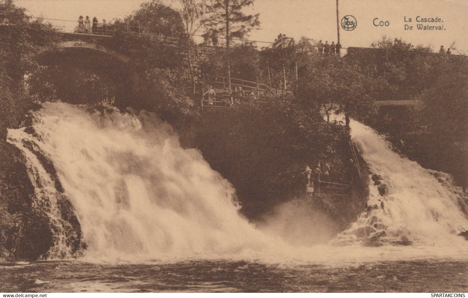 BELGIO COO WATERFALL Provincia Di Liegi Cartolina CPA Unposted #PAD190.IT - Stavelot