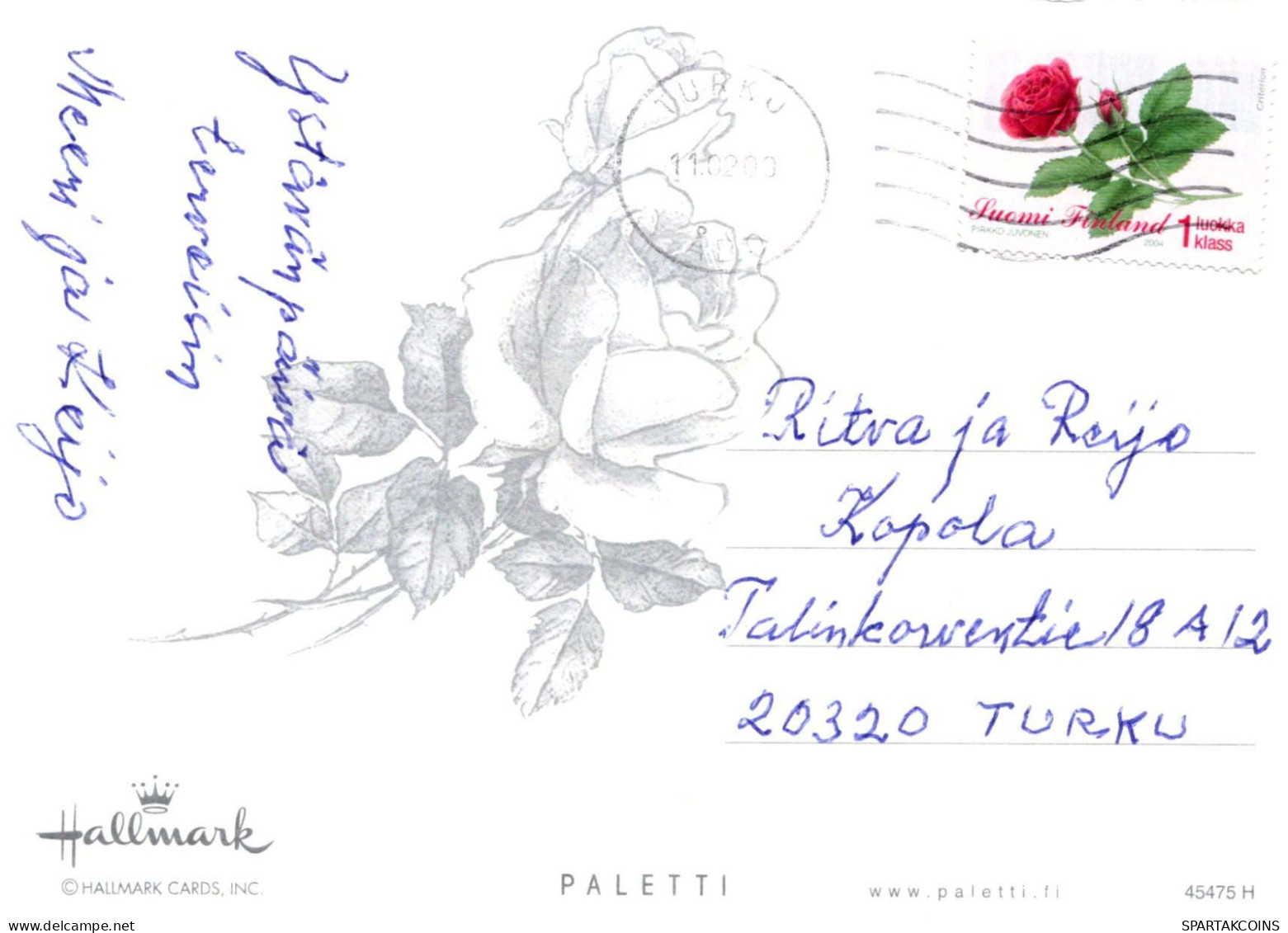 FIORI Vintage Cartolina CPSM #PBZ483.IT - Flowers