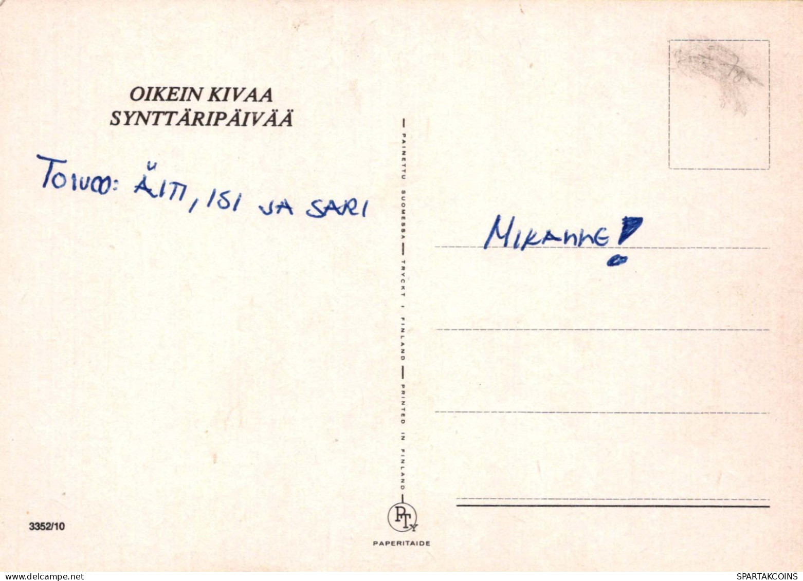 BUON COMPLEANNO 8 Años BAMBINO Vintage Postal CPSM #PBT784.IT - Anniversaire
