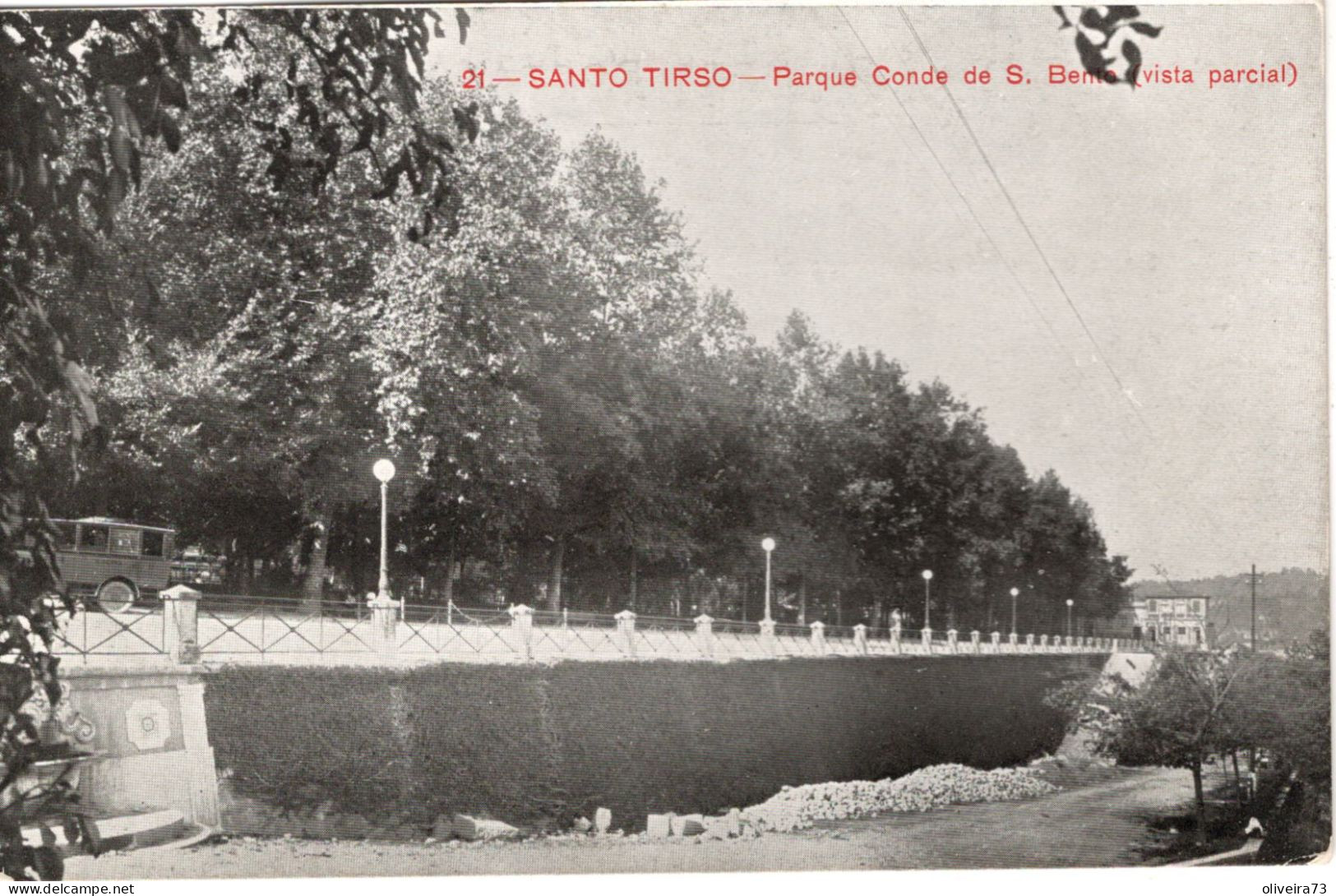 SANTO TIRSO - Parque Conde De S. Bento (vista Parcial) - PORTUGAL - Porto
