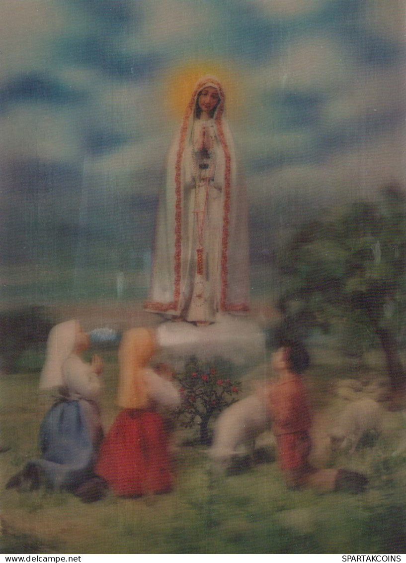 Vergine Maria Madonna Gesù Bambino Religione Vintage Cartolina CPSM #PBQ040.IT - Virgen Mary & Madonnas