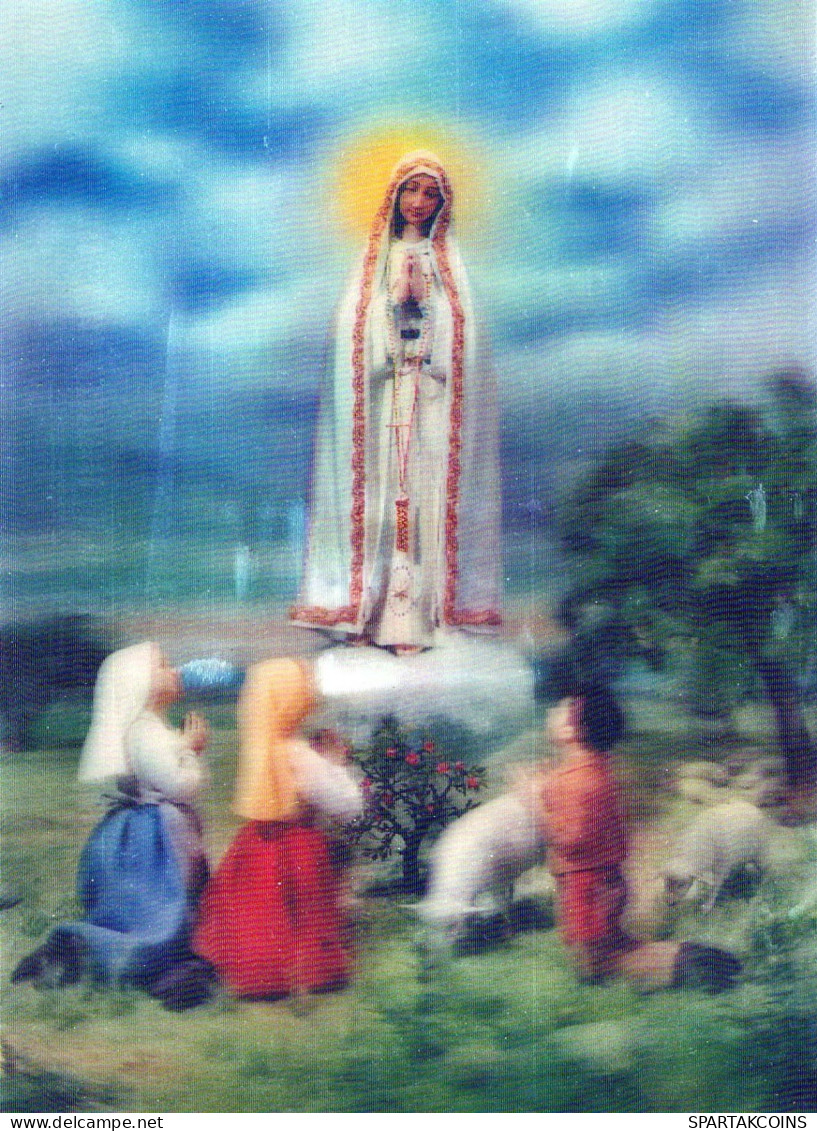 Vergine Maria Madonna Gesù Bambino Religione Vintage Cartolina CPSM #PBQ040.IT - Virgen Mary & Madonnas