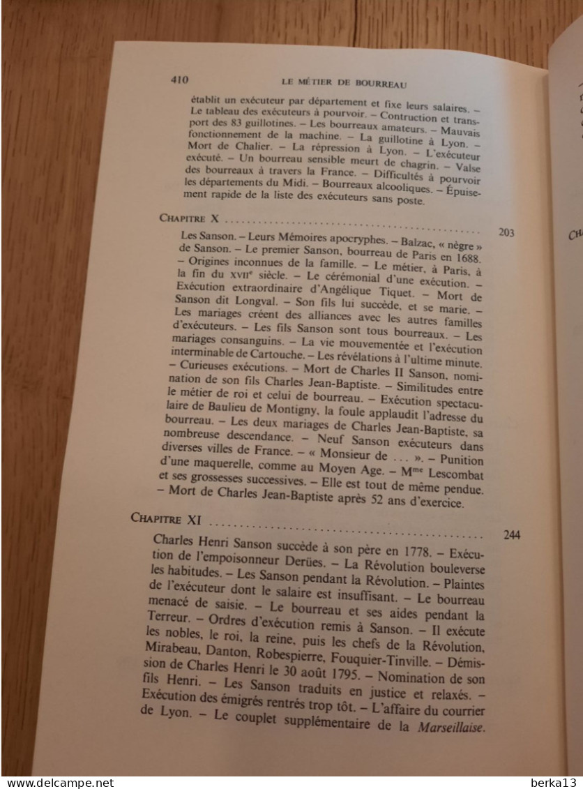 Le Métier De Bourreau Du Moyen-Age à Aujourd'hui DELARUE 1979 - Sociologie