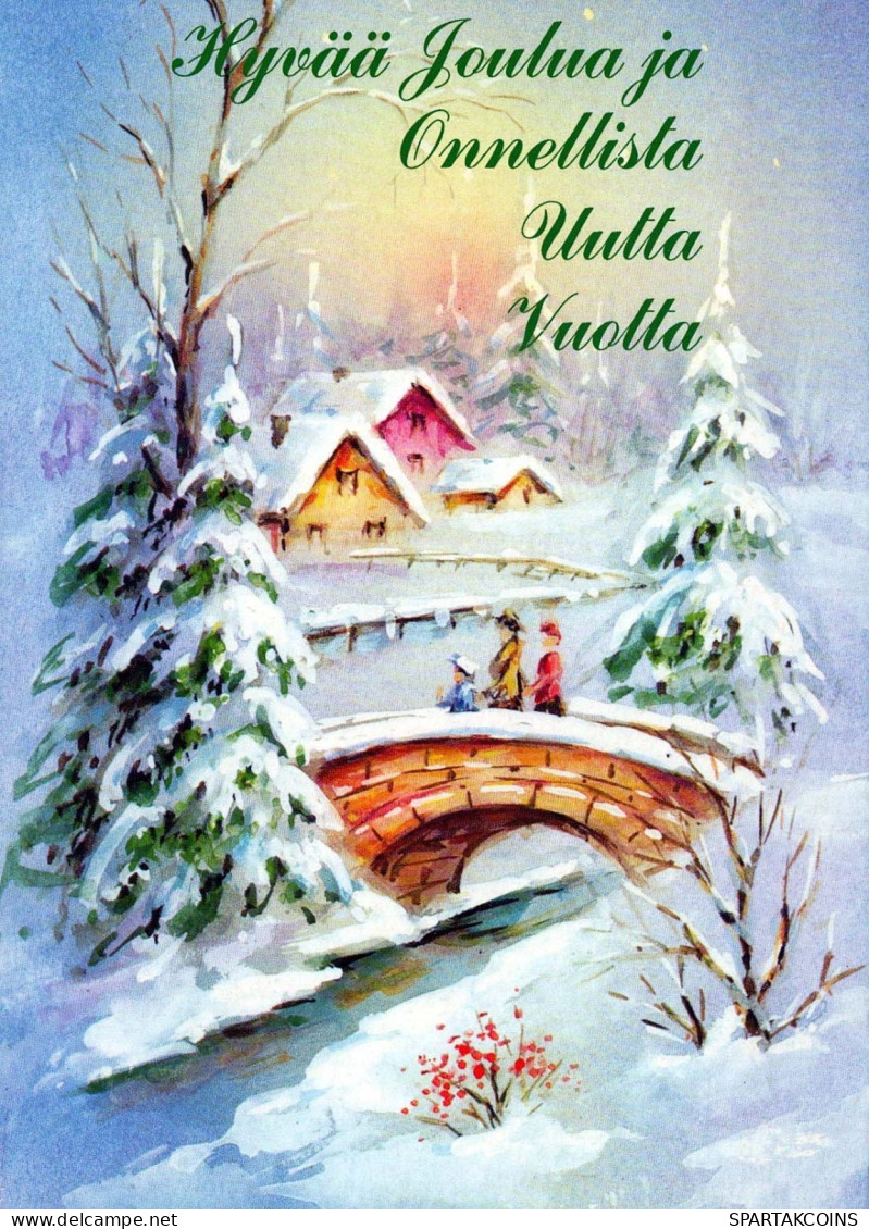 Buon Anno Natale Vintage Cartolina CPSM #PBN279.IT - New Year