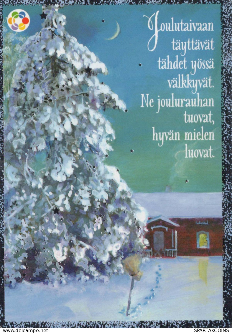 Buon Anno Natale Vintage Cartolina CPSM #PBM963.IT - New Year