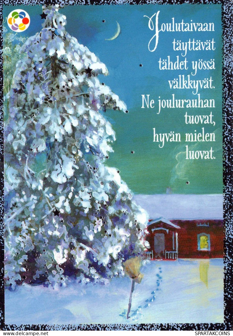 Buon Anno Natale Vintage Cartolina CPSM #PBM963.IT - New Year