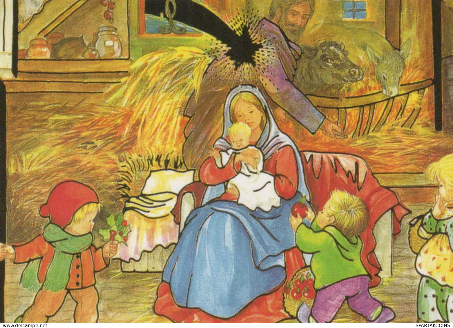 Vergine Maria Madonna Gesù Bambino Natale Religione #PBB683.IT - Jungfräuliche Marie Und Madona