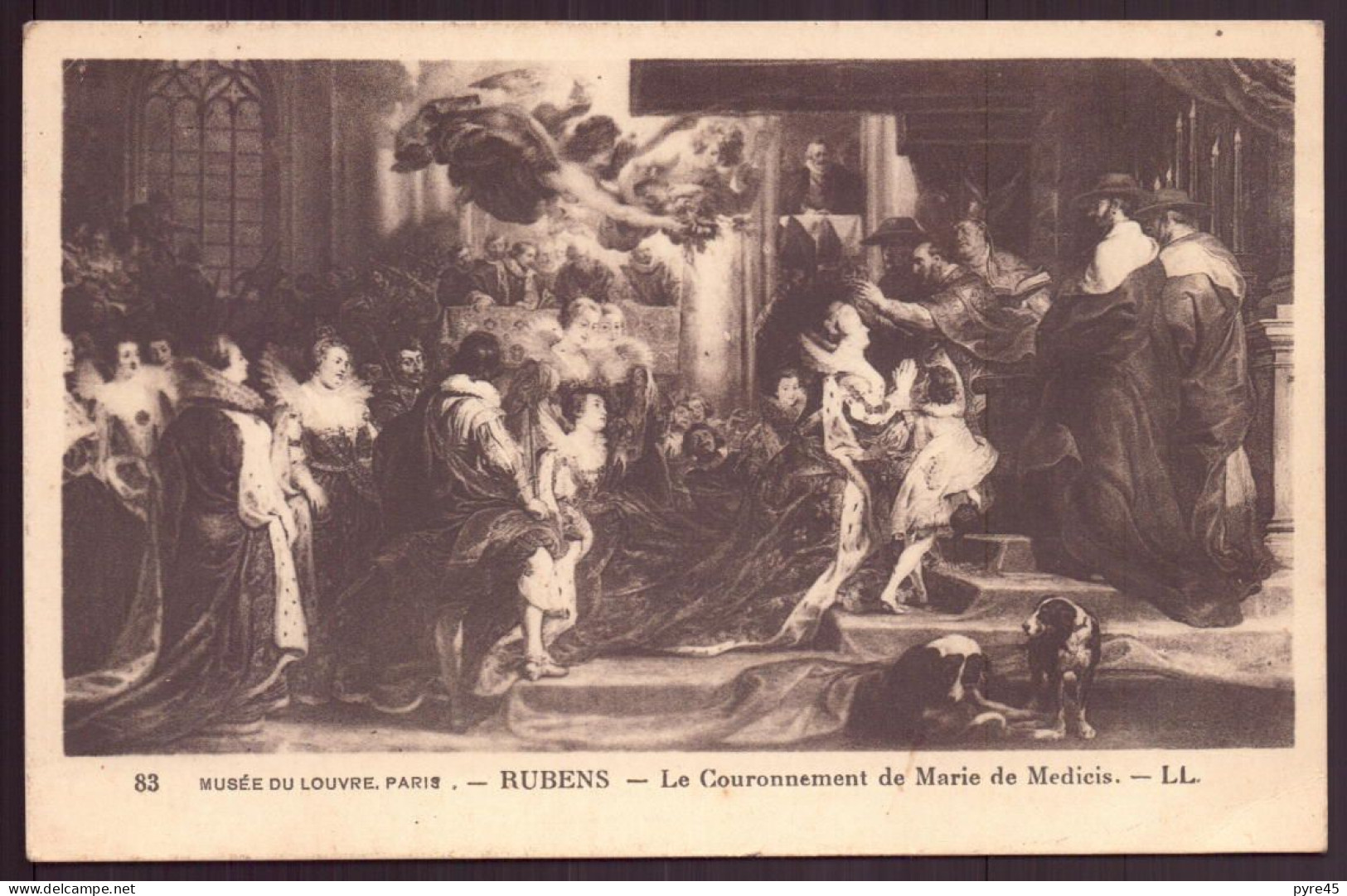 RUBENS LE COURONNEMENT DE MARIE DE MEDICIS - Paintings