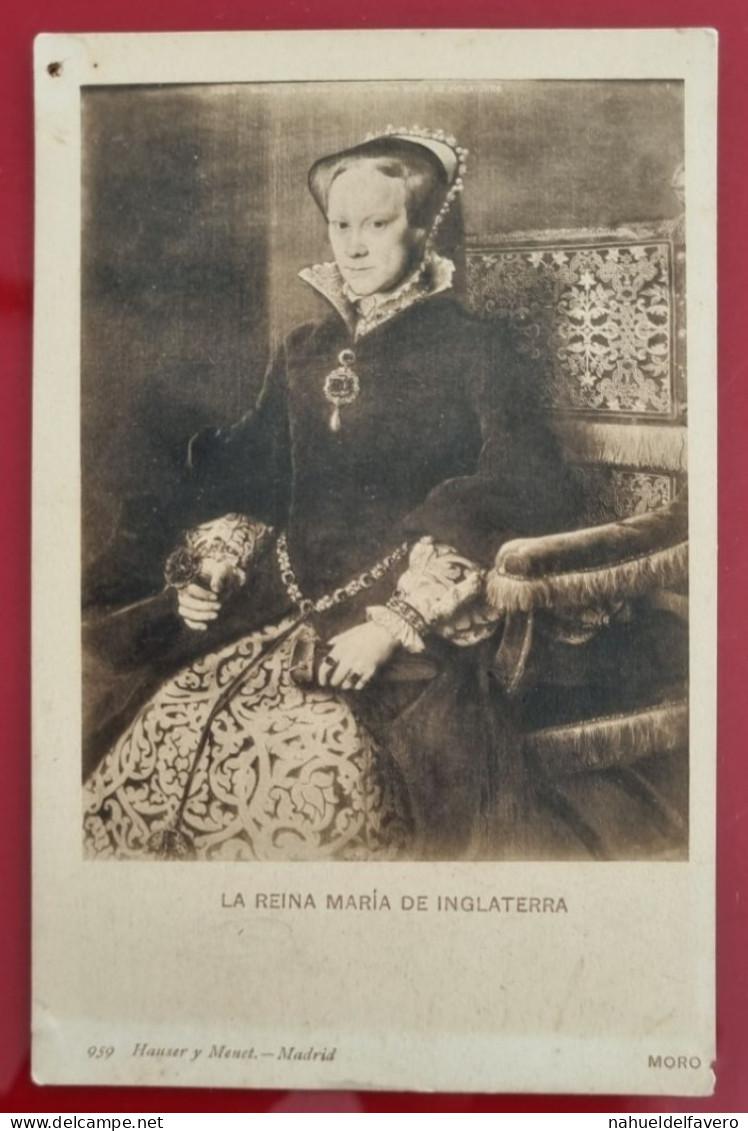 CPA Non Circulée - ART - ESPAÑA - VELAZQUEZ, - HAUSER Y MENET, Madrid - LA REINA MARIA DE INGLATERRA - Peintures & Tableaux
