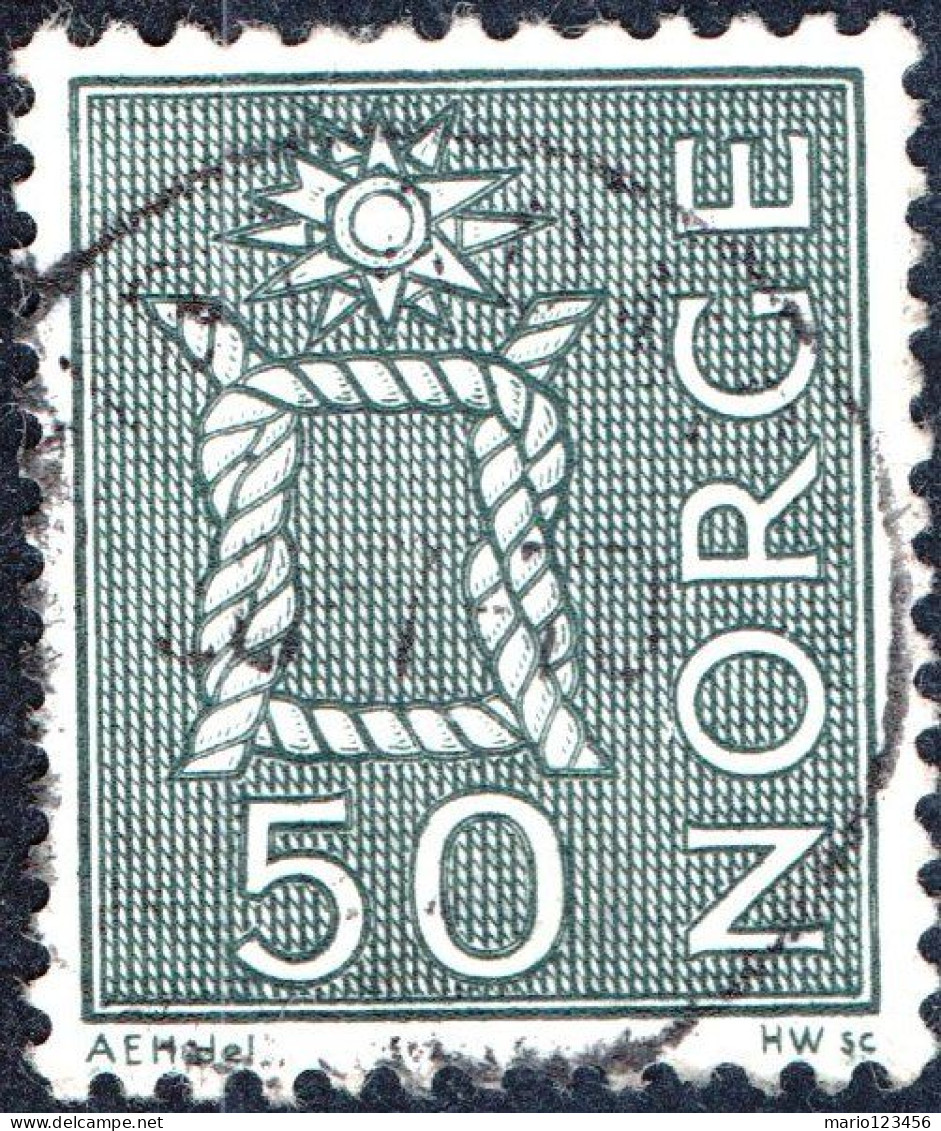 NORVEGIA, NORWAY, MOTIVI LOCALI, 1968, USATI Mi:NO 573, Scott:NO 465, Yt:NO 522 - Gebruikt