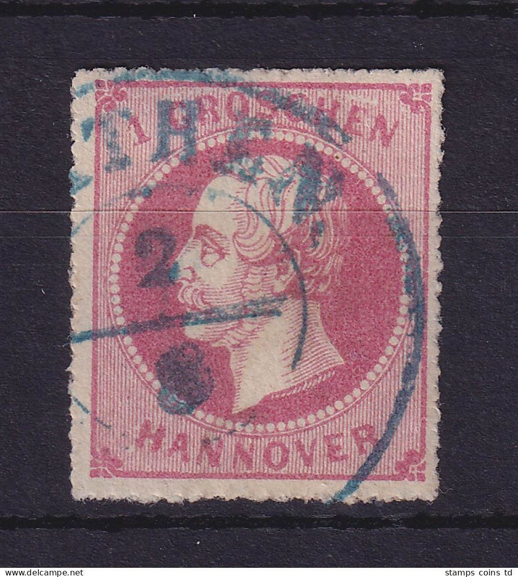 Hannover 1864 König Georg V. 1 Groschen Mi.-Nr. 23y Gestempelt - Hanovre