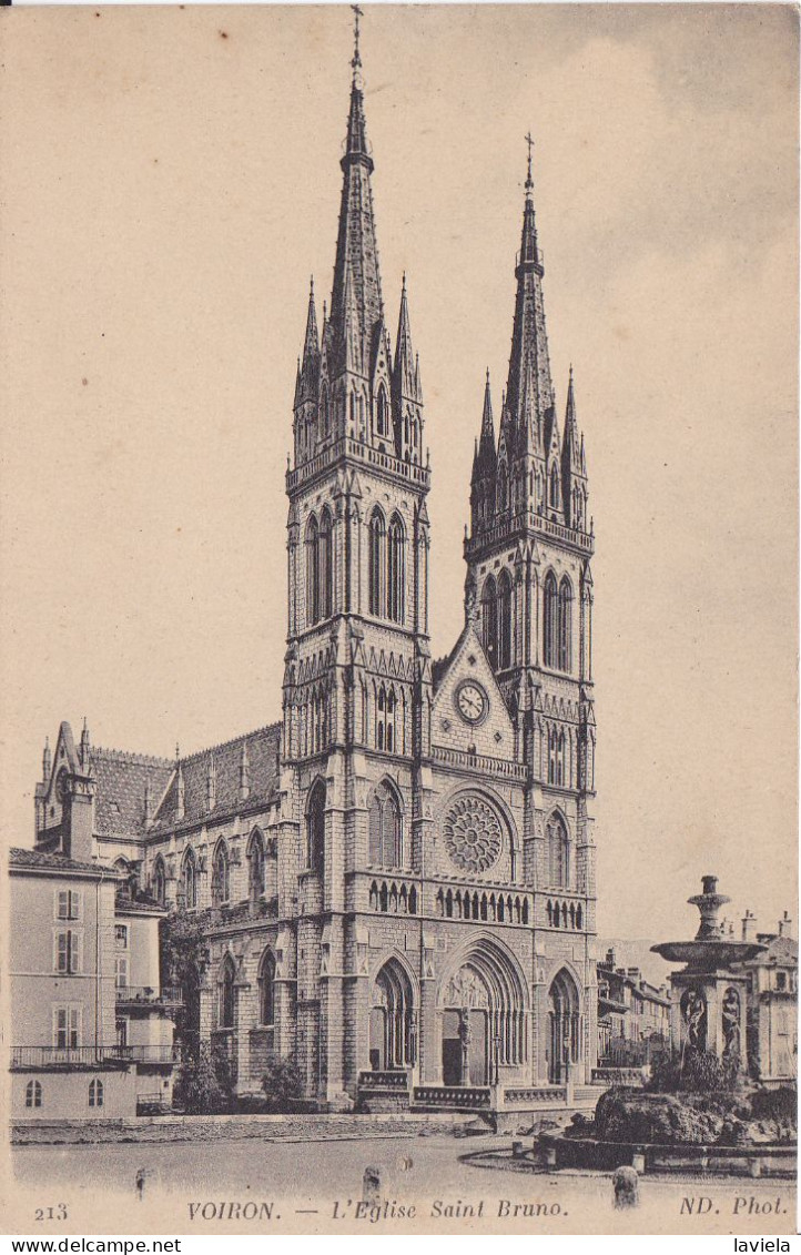 38 VOIRON - L'Eglise Saint-Bruno - Voiron