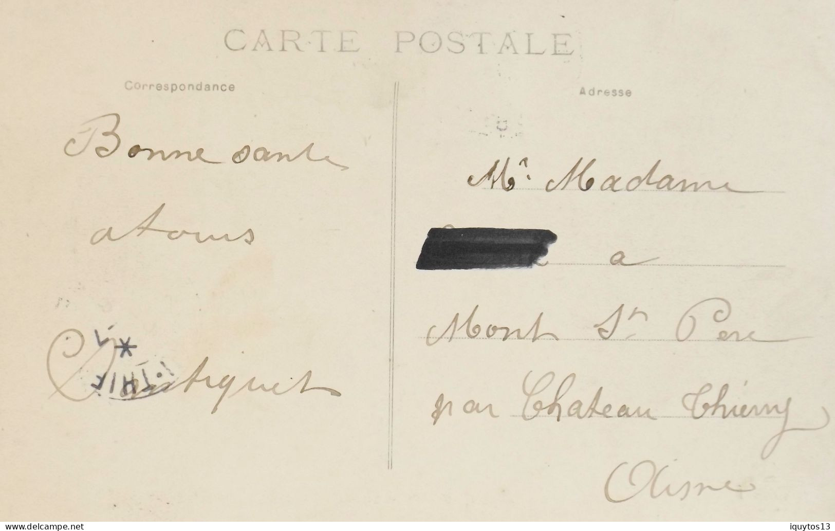 CPA. [75] > TOUT PARIS > N° 1404 - La Rue Lauzin Prise De La Rue Rebeval - (XIXe Arrt.) - 1908 - Coll. F. Fleury - TBE - Arrondissement: 19