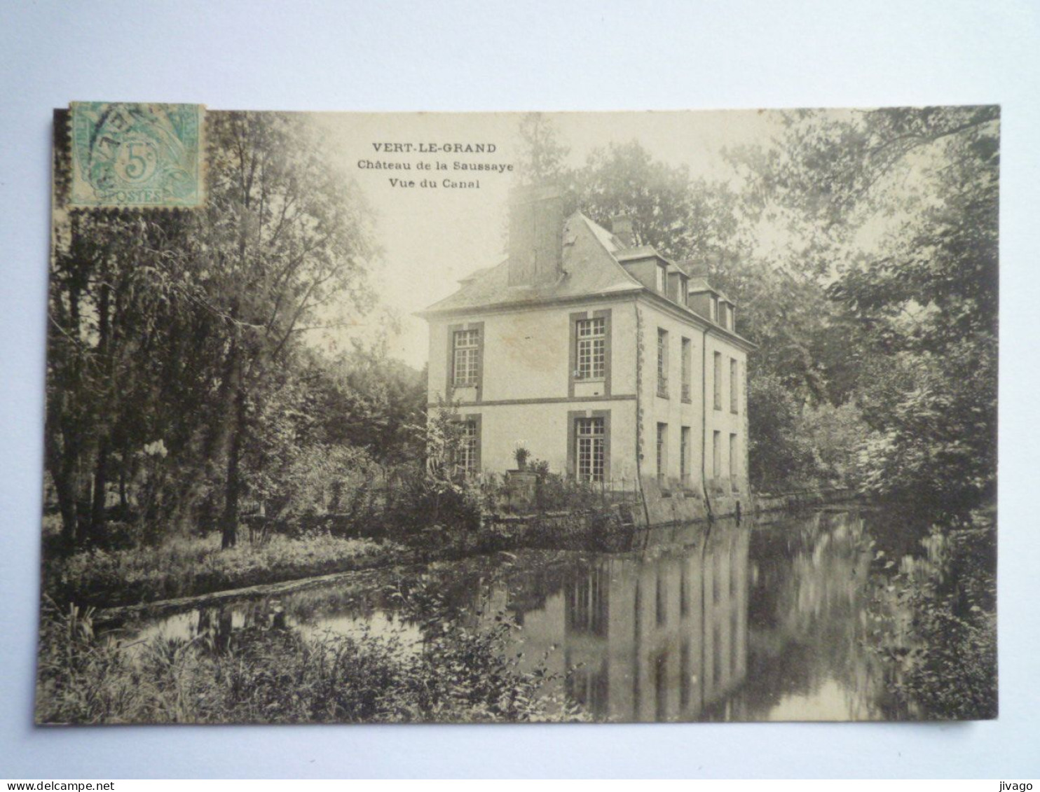 2024 - 1519  VERT-LE-GRAND  (Essonne)  :  Château De La SAUSSAYE  -  Vue Du CANAL   XXX - Other & Unclassified