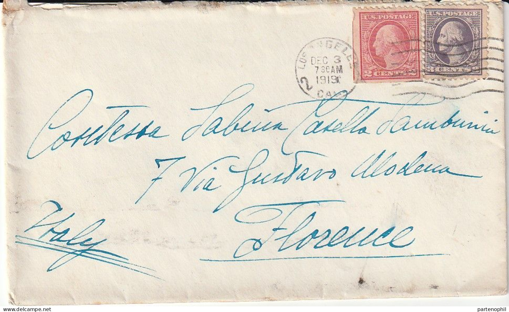 United States USA Stati Uniti 1913 -  Postgeschichte - Storia Postale - Histoire Postale - Lettres & Documents