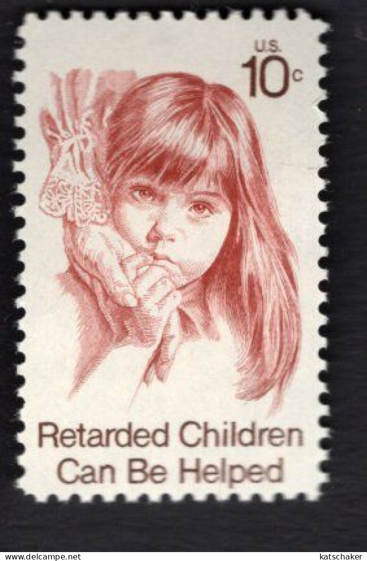 199963487 1974 SCOTT 1549 (XX) POSTFRIS MINT NEVER HINGED - RETARDED CHILDREN CAN BE HELPED - Unused Stamps