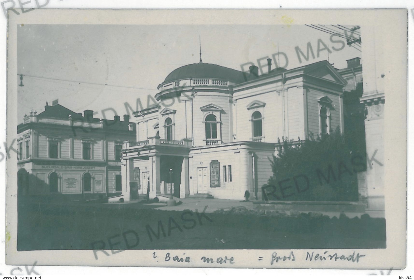 RO 82 - 11400 BAIA MARE, Maramures, Romania - Old Postcard, Real PHOTO - Used - 1928 - Romania