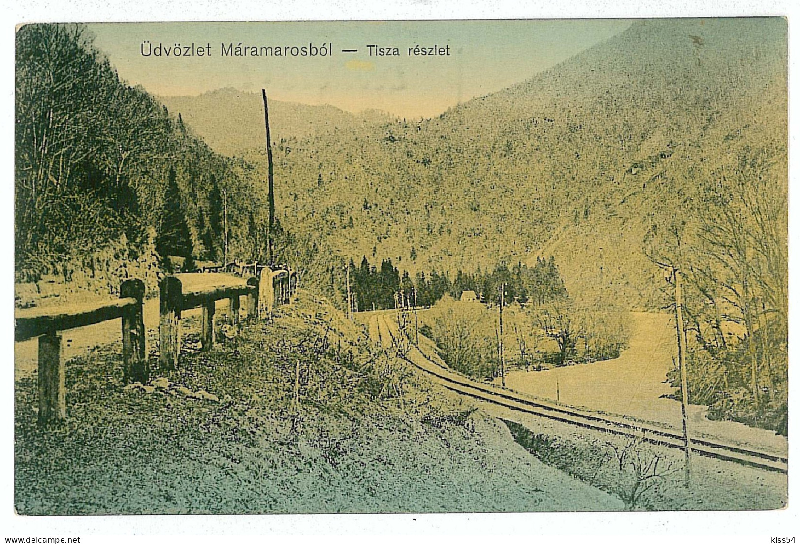 RO 82 - 7786 SIGHET, Maramures, Railway, Romania - Old Postcard - Used - 1915 - Roumanie