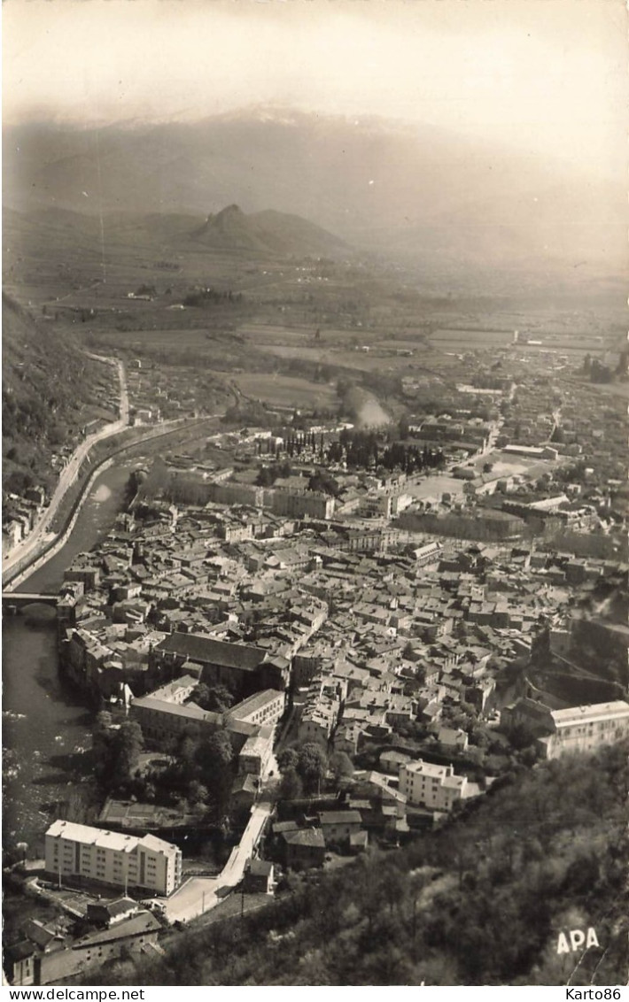 Foix * Vue Panoramique Sur La Commune - Foix