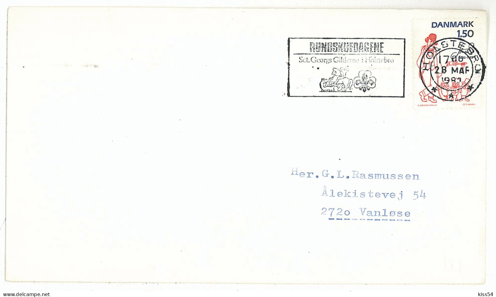 SC 12 - 121 DENMARK - Cover - 1983 - Briefe U. Dokumente