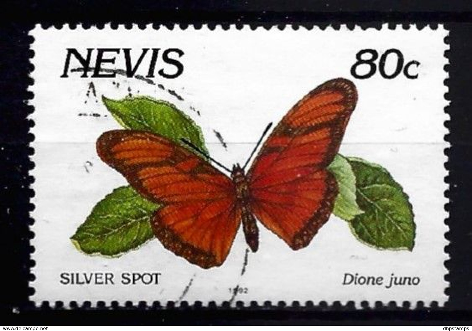 Nevis 1992 Butterfly Y.T.  662 (0) - St.Kitts And Nevis ( 1983-...)