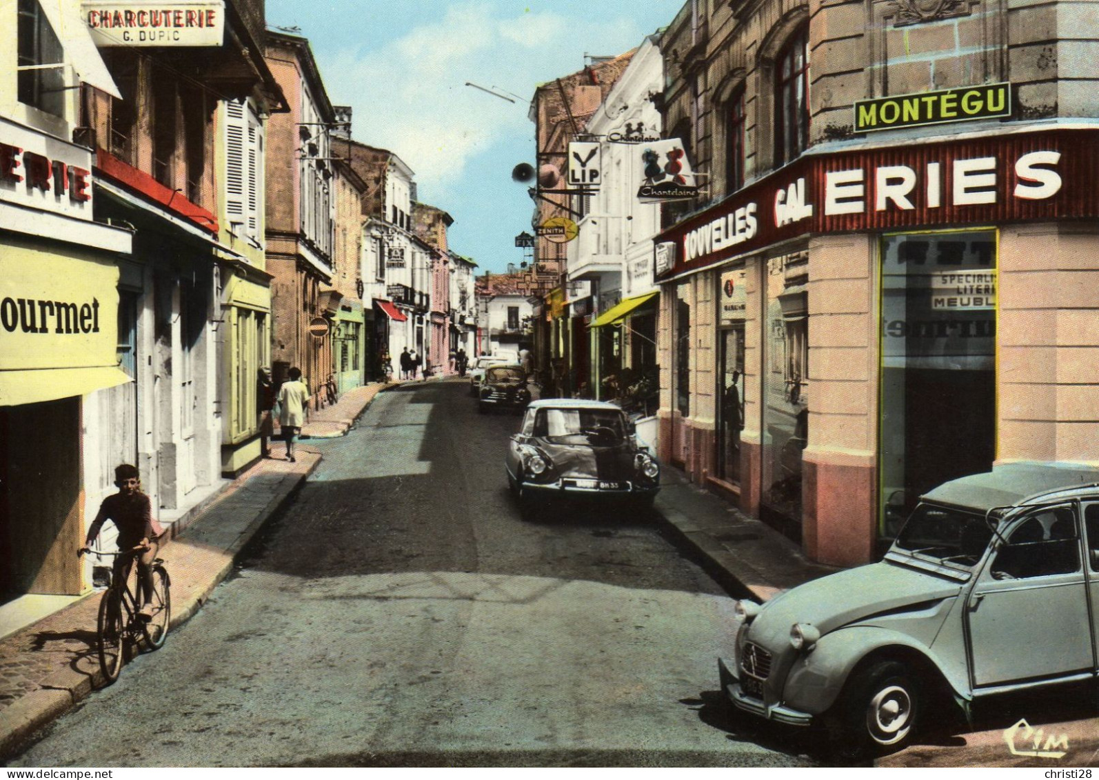 DPT 33 LESPARRE MEDOC La Rue Jean-jacques Rousseau - Lesparre Medoc