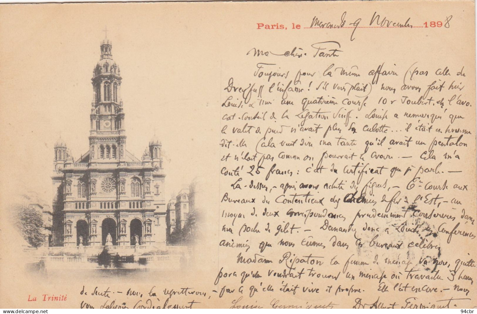 CPA  (75)  PARIS  La Trinité (b.bur  ) - Autres Monuments, édifices