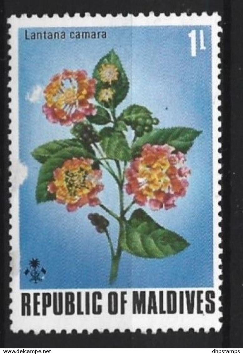 Maldives 1974 Flowers Y.T. 443 (0) - Malediven (1965-...)