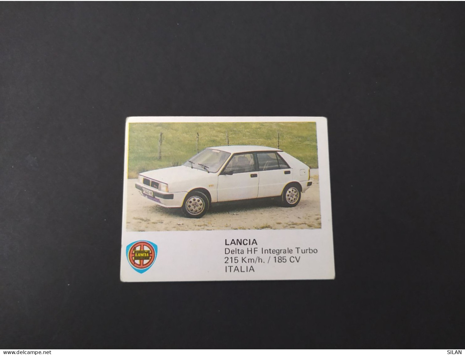 Cromo Año 1988 Auto 2000 LANCIA DELTA HT INTEGRALE TURBO - KFZ