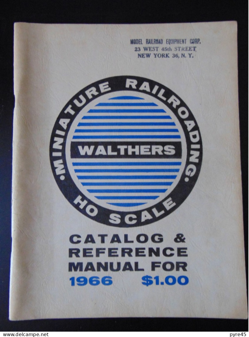 Revue " Miniature Railroading Ho Scale " Catalog & Reference 1966, - Otros & Sin Clasificación