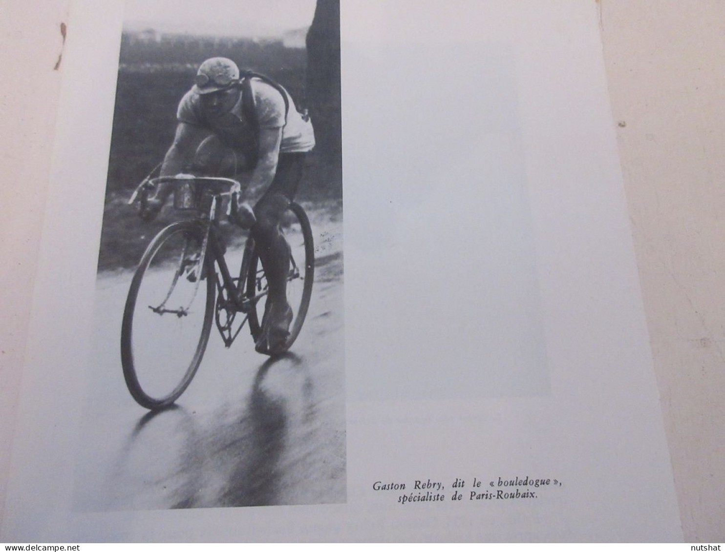 CYCLISME COUPURE LIVRE F414 Gaston REBRY DIT Le BOULEDOGUE De PARIS ROUBAIX      - Sport