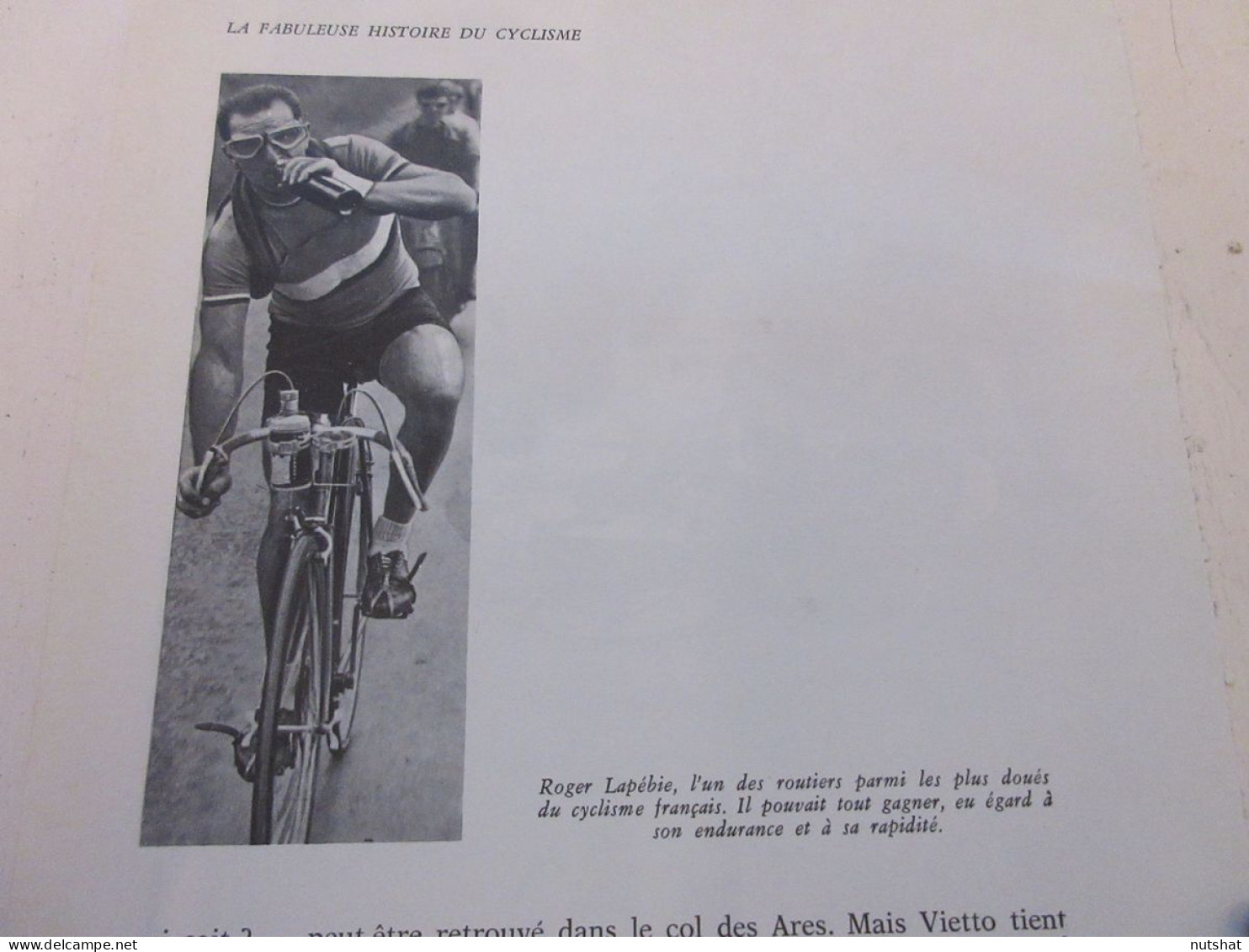 CYCLISME COUPURE LIVRE F390 Roger LAPEBIE                                        - Sport