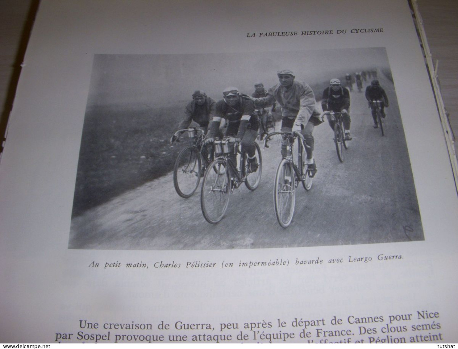 CYCLISME COUPURE LIVRE F375 Charles PELISSIER Leargo GUERRA                      - Sport