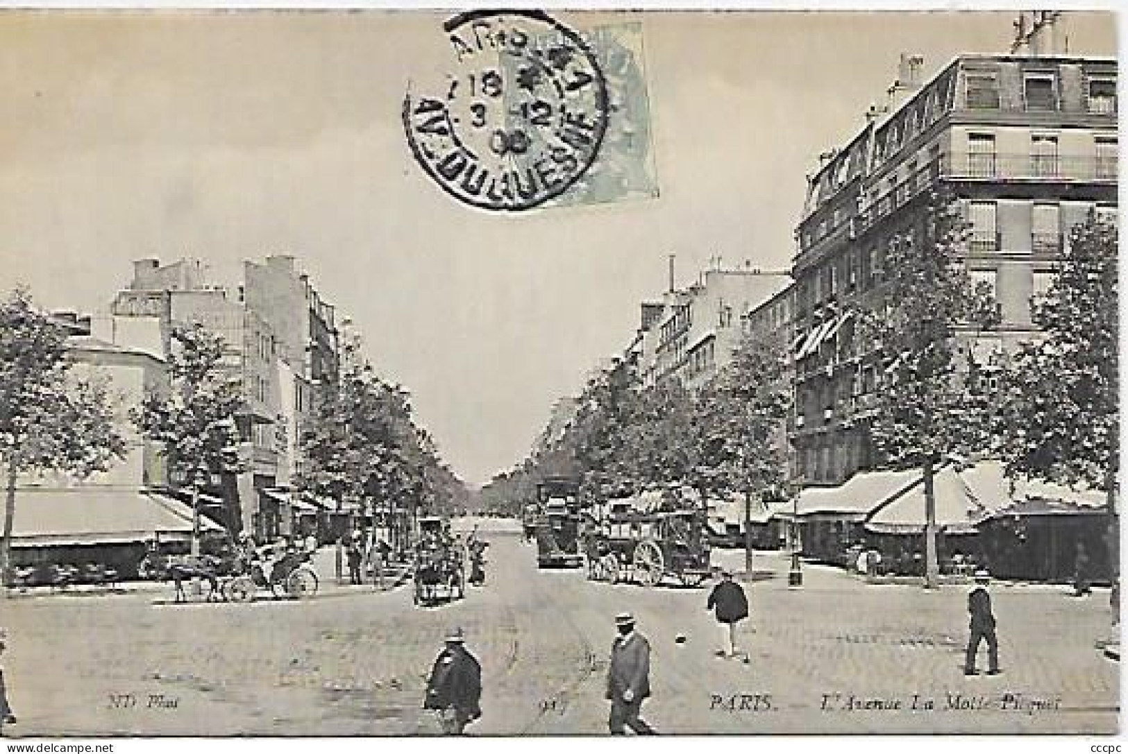 CPA Paris L'Avenue La Motte-Picquet - Arrondissement: 07