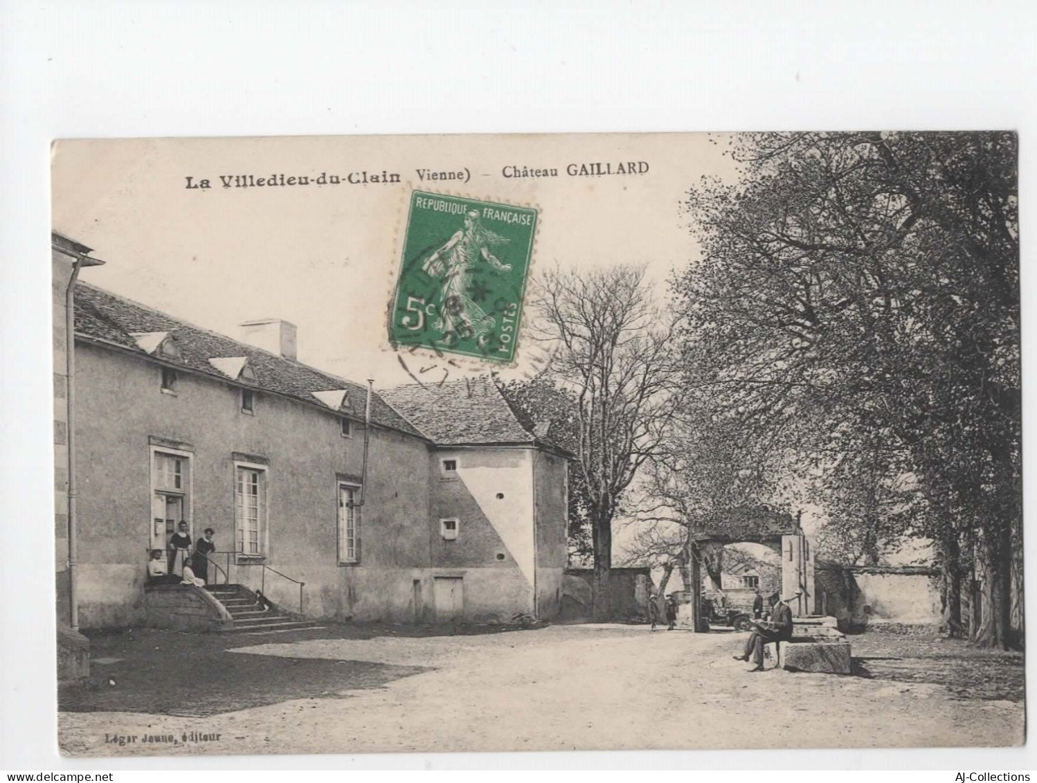 AJC - La Villedieu Du Clain - Chateau Gaillard - La Villedieu Du Clain