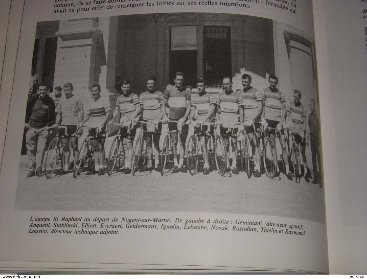 CYCLISME COUPURE LIVRE T516 TdF1963 EQUIPE SAINT RAPHAEL ANQUETIL STABLINSKI     - Sport