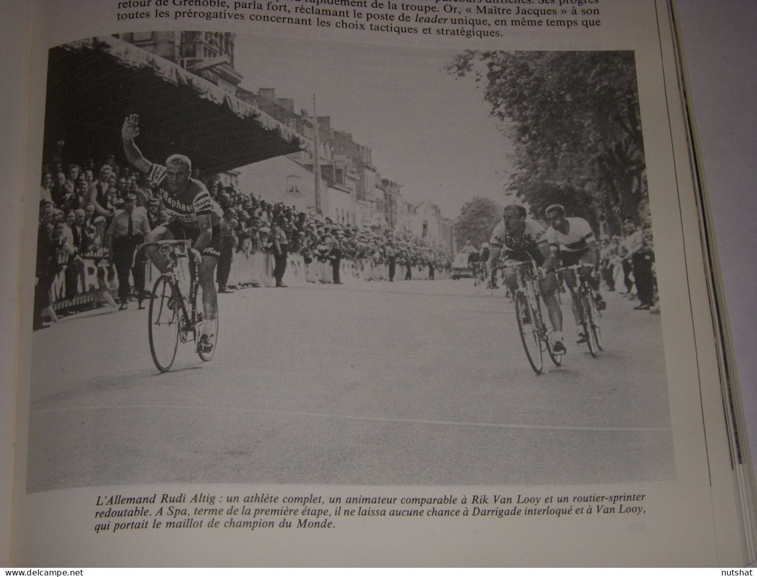 CYCLISME COUPURE LIVRE T507 TdF1962 ARRIVEE A SPA ALTIG DARRIGADE VAN LOOY       - Sport