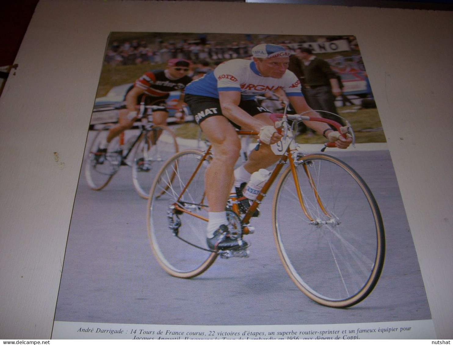 CYCLISME COUPURE LIVRE T496B COULEUR TdF Andre DARRIGADE MARGNAT PALOMA          - Sport