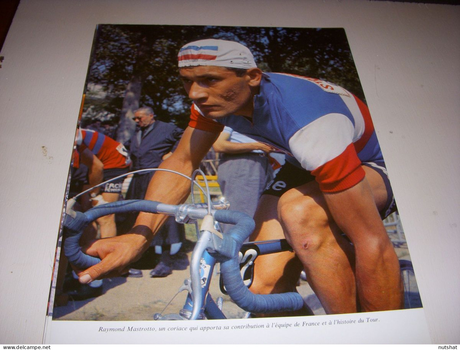 CYCLISME COUPURE LIVRE T496C COULEUR TdF Raymond MASTROTTO EQUIPE De FRANCE      - Sport