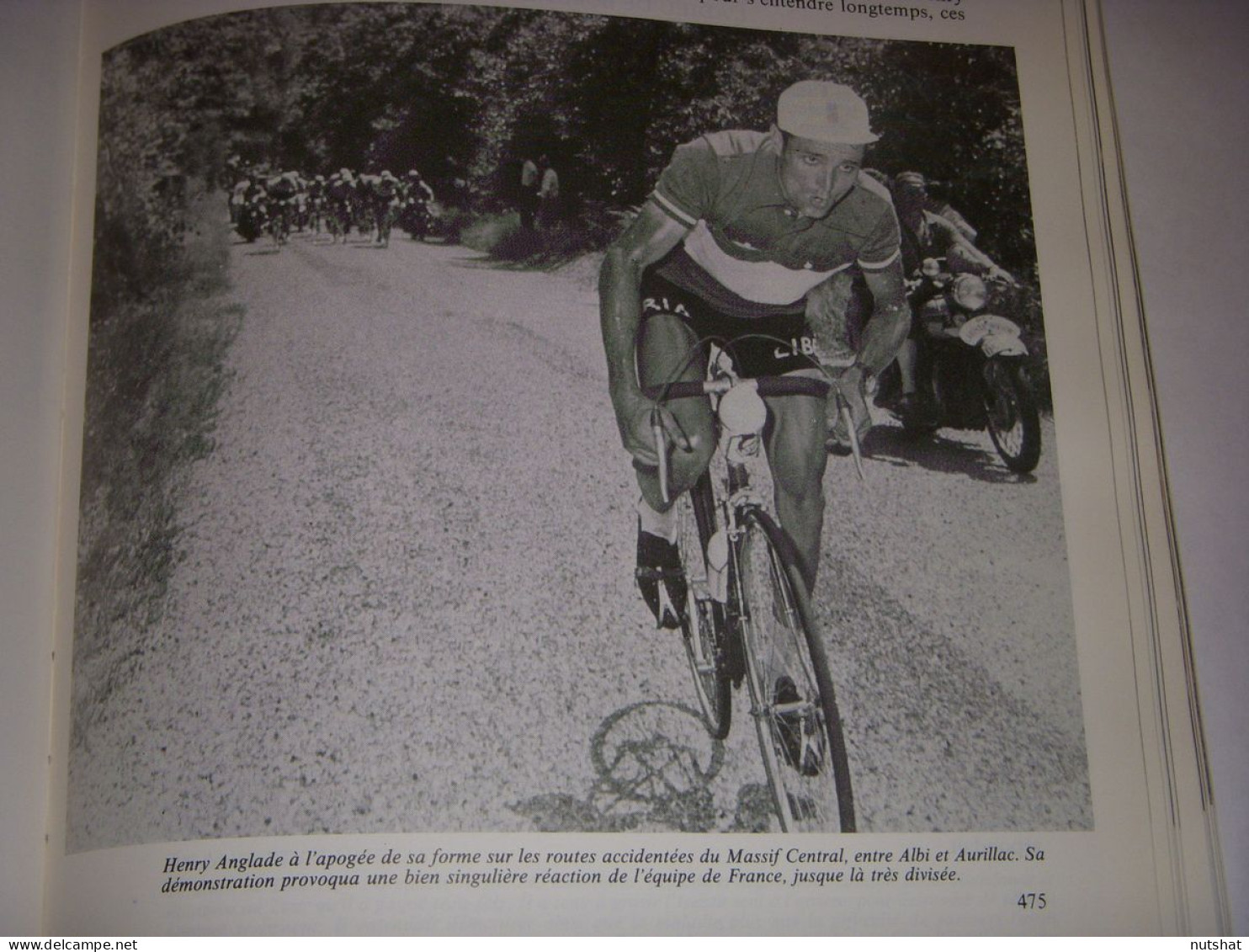 CYCLISME COUPURE LIVRE T475 TdF1959 ATTAQUE De Henry ANGLADE                     - Sport